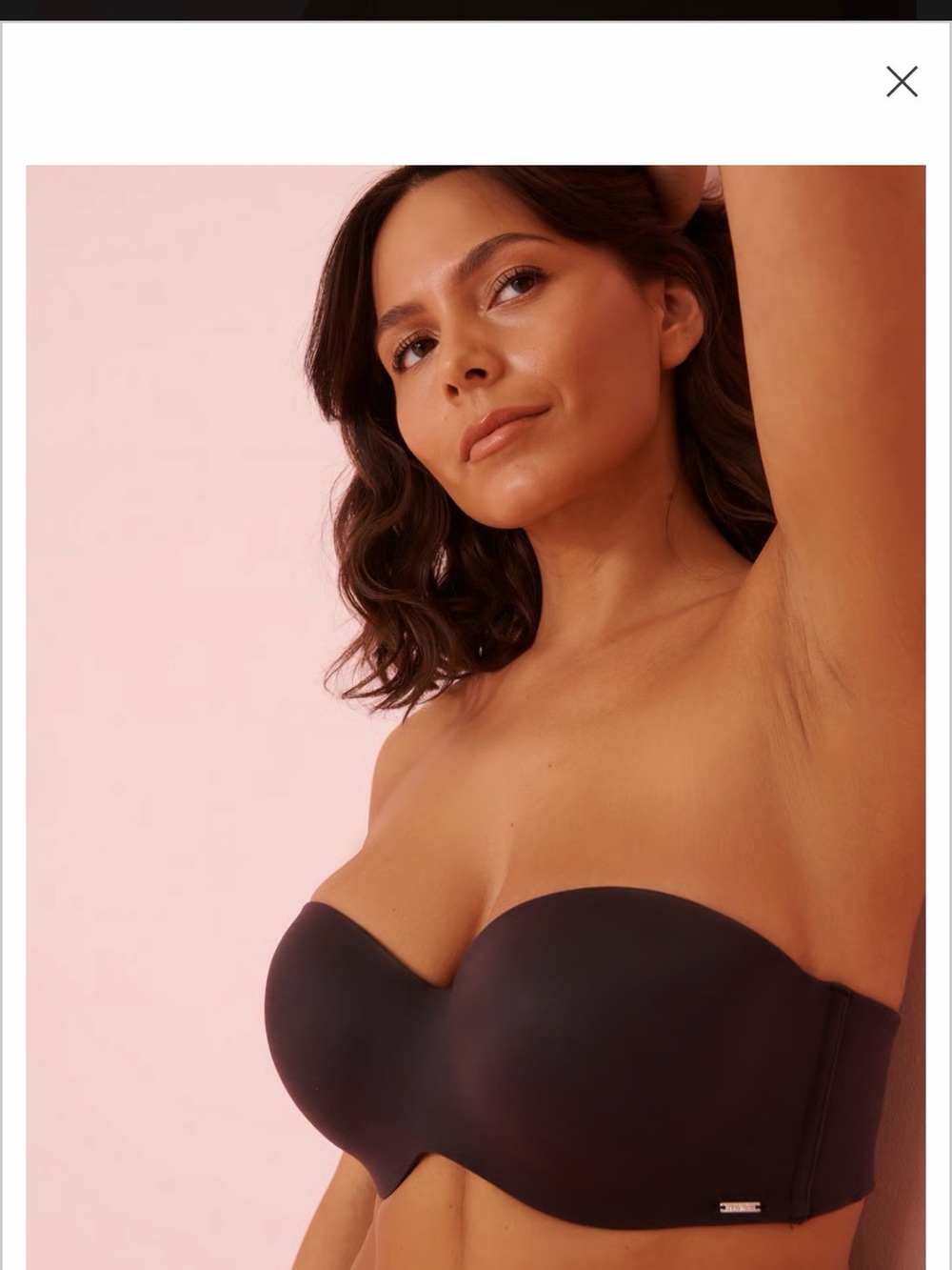 Strapless Smooth My Memory Bra - Black